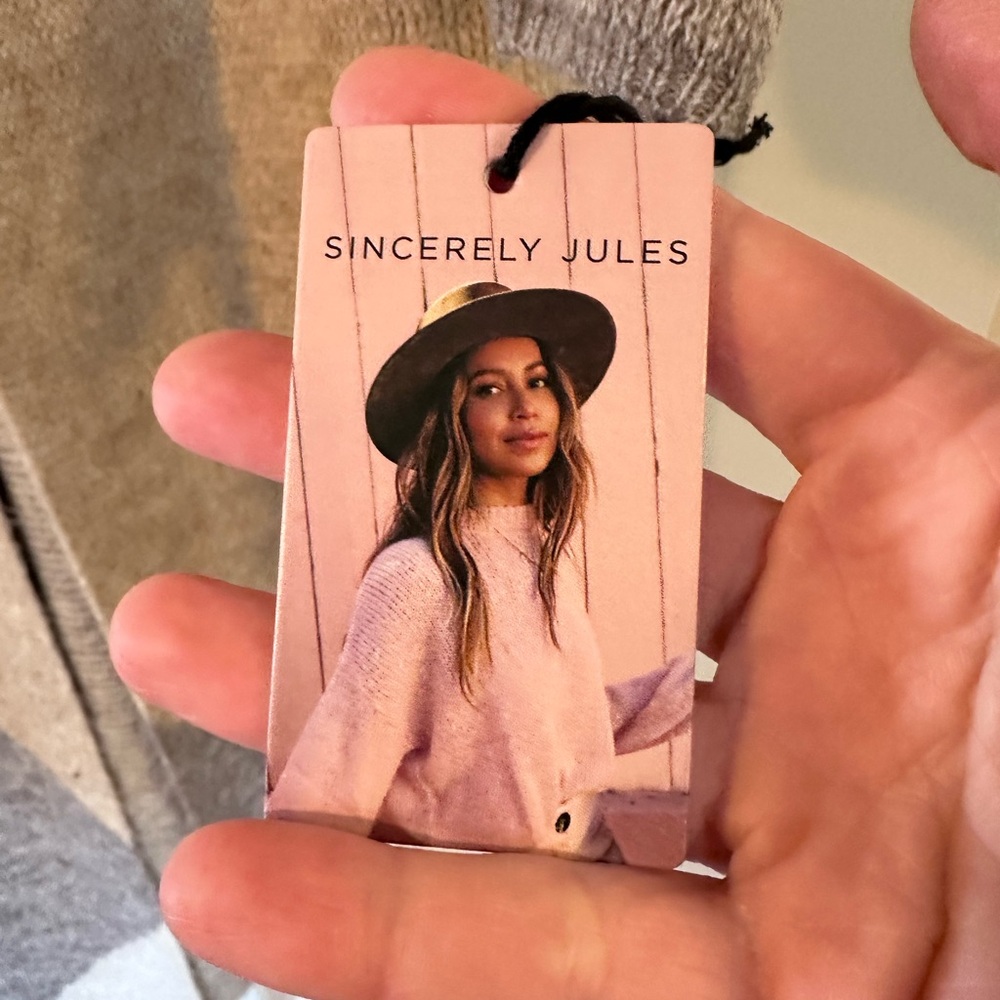 NWT Sincerely Jules Duster Sweater - Picture 3 of 7